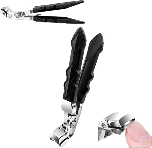 DFEPPJHG Dotmalls ClipMaster Pro, Grishay Clipmaster Pro, 2024 Neuer ergonomischer Zehennagelknipser mit schrägem Kopf und langem Griff für ältere Menschen