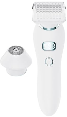 Épilation pour femme – Rasoir humide et sec, tondeuse bikini pour femme | Rasoir électrique pour femme, rasoir électrique indolore pour homme et femme, esthéticienne