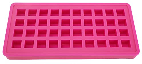 aqxreight Stampo per Cubetti di Ghiaccio di Forma Quadrata, Facile da Usare, Antiaderente, in Silicone di Alta qualità, per Bevande, Birra, con Accessori da Utilizzato per Bar,