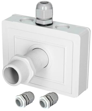 HTS e-com CBE - Presa passacavo KT5 + 3 pezzi PG11, impermeabile, espandibile, IP68, passacavo per roulotte, barche e campeggiatori per impianti solari e satellitari, fino a 3 cavi