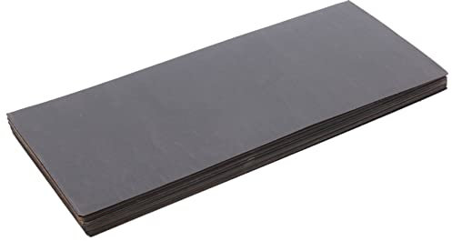 Cpolebev 63 Piezas de Papel de Lija HúMedo y Seco 1000-10000 Hojas de Lija de Grano Alto Surtido de Papel Abrasivo de 9 X 3,6 Pulgadas
