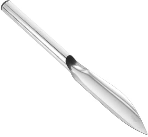 Kisangel Petite Truelle de Jardin Acier Inoxydable Outil Multifonction Robuste pour Creuser Transplanter et Désherber Léger et Pratique pour Jardinage Extérieur et Pots