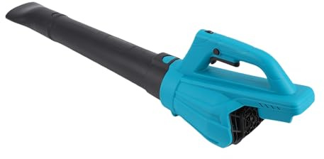 FTVOGUE Sladdlös Elektrisk Lövblåsare, Bärbar Lätt Gräsblåsare, 6 Justerbara Hastighetsinställningar, Antivibrationshandtag för Innergård, Gata, Garage