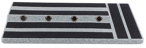 Gitarren-Effektpedal-Board-Kit: Viel Platz für einfache Verbindung und Performance (Schwarzer Marmor)
