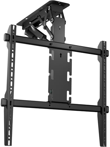 ONKRON Support TV Plafond Motorisé 50-75, 40 kg, Max VESA 600x600, N3LE-B