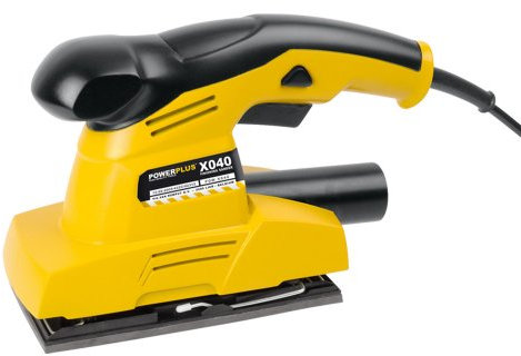 Lijadora excéntrica correpasillos lijadora 200 W - POWX040
