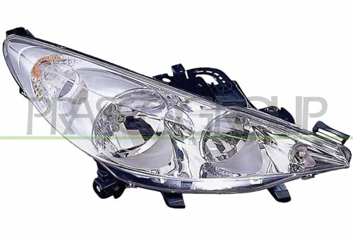 Prasco Scheinwerfer H7/H1 mit Stellmotor für LWR PG3204903 rechts | Kompatibel mit: PEUGEOT 207, 207 CC, 207 SW