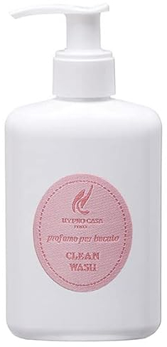 Hypno Casa - Fragranza Concentrata Profuma Bucato per Lavatrice 200ml con dosatore, Made in Italy (Clean)