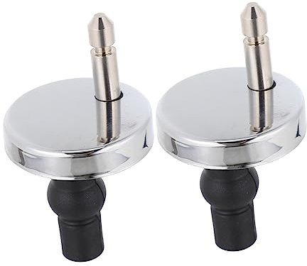 DOITOOL Cerniera Per Sedile Wc in Lega Di Zinco Kit Di Fissaggio Per Sedile Wc Accessori Per Sostituzione Rapida Per Cerniera Di Ricambio Per