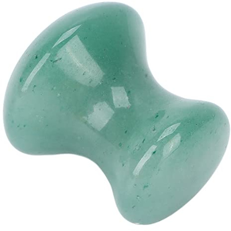 Mushroom Shape Massaggio Stones, Gua Sha Funghi, strumento di massaggio naturale al quarzo, per viso e occhi, per rimuovere le rughe e rilassare SPA
