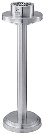 Standaschenbecher Outdoor-Abfallbehälter, Mülleimer, Mülleimer mit Aschenbecher, Edelstahl-Aschenbecher, vertikaler Aschenbecher, Mülleimer, kommerzielle Mülleimer Aschenbecher Outdoor/Aschenbecher