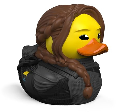 TUBBZ First Edition Katniss Everdeen Collectible Vinyl Rubber Duck Figure - Official The Hunger Games - Action TV, Film
