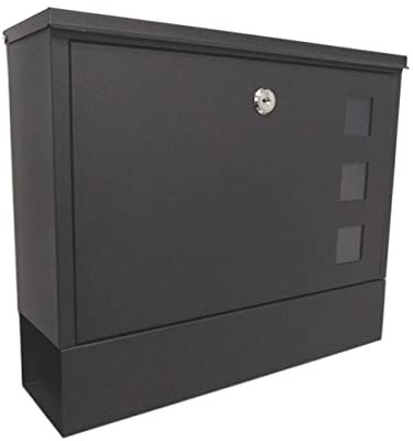 SFQEVHRZ Wall Mounted Post Box Parcel Delivery Box， an Elegant Antique-Style Wall-Mounted Mailbox Complements Traditional and Contemporary Homes