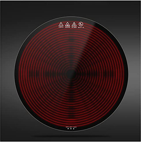 Plate Warmer PorElectric Warming Tray 10.6 Inch Buffets Server Electric Food Warmer Plate Round Hot Plate Keeps Food Hot Electric