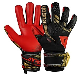 Reusch Attrakt Freegel Silver Junior - Guantes de Portero Antideslizantes y Transpirables para niños y niñas, para Todas Las Condiciones climáticas y Superficies de Campo de Juego