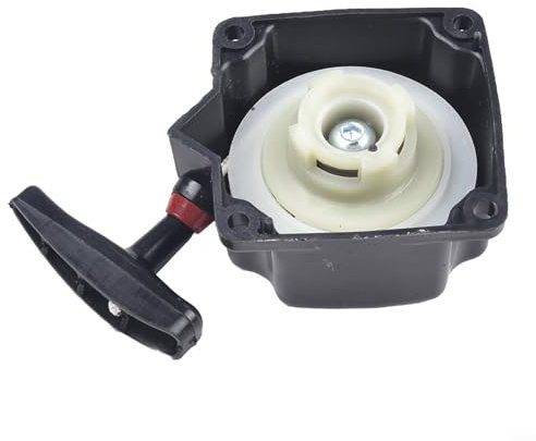 Seilzugstarter für Motorsense Benzin Rasentrimmer Schwarz Ersatzteil, Garten-Power-Ausrüstung, Zubehör 8 x 8 x 4 cm (1 Stück)