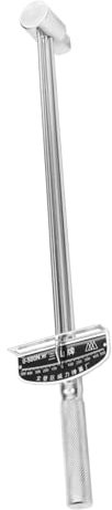 DIYEAH Clé Dynamométrique à Pointeur 3/4 500n Outil Professionnel Réglable Pour Réparation Automobile Compatible Outils à Douille 1 Pièce