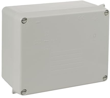 Solera 160 × 135 × 70 mm IP65 Abzweigkasten wasserdicht IK08 ohne Zapfen • 817 • Grau • 1 Einheit