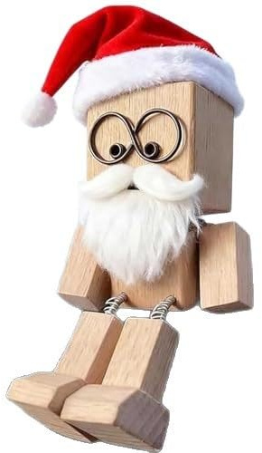 SYH&AQYE Figurine en Bois oscillante, Charmante Petite Figurine en Bois Qui se Balance, décoration de Tableau de Bord de Voiture en Bois, décoration de Bureau créative en Bois