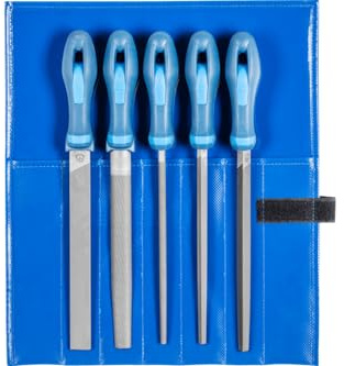 PFERD 8 Machinists 5pc File Set, Second Cut, American Pattern(1 PK)