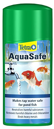 Tetra Pond AquaSafe, Makes Tap Water Safe for Pond Fish, 500 ml