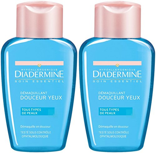 Diadermine - Sanfte Augen-Make-up-Entferner, 125 ml, 2 Stück