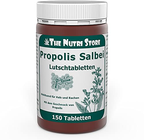 Propolis Salbei Lutschtabletten 150 Stk. wohltuend für Hals und Rachen