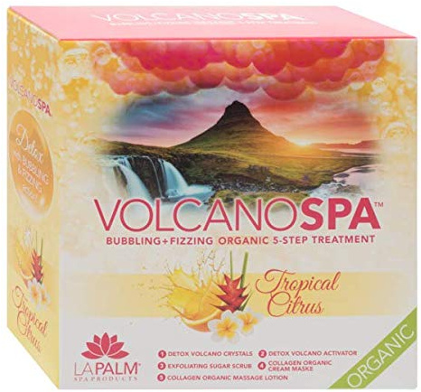 La Palm Volcano Spa 5 Step Pedicure Kit (Tropical Citrus)