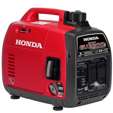 Honda EU2200ITAN 2200-Watt 120-Volt Super Quiet Portable Inverter Generator with CO-Minder