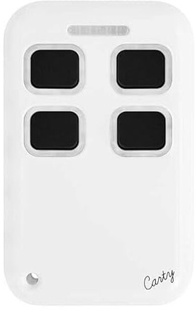 Dieffematic CARTY-R Radiocomando Universale Rolling Code 4 Tasti - Multifrequenza 433/868 MHz per Automazioni Cancelli