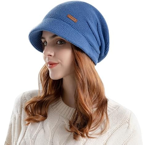 Herren-Mützen, Winter, Strickmütze, Fleece, gefüttert mit Krempe, Stirnband, kaltes Wetter, Beanie, Kleidungszubehör