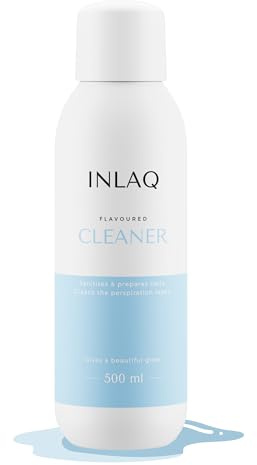INLAQ® Cleaner Ongles Degraissant | Dissolvant pour vernis à ongles | Semi Permament Nettoyant | 500 ml | UV Gel Polish Nailcleaner | UV LED Manucure Cleaner | Nettoyage Dégraissant 500ml