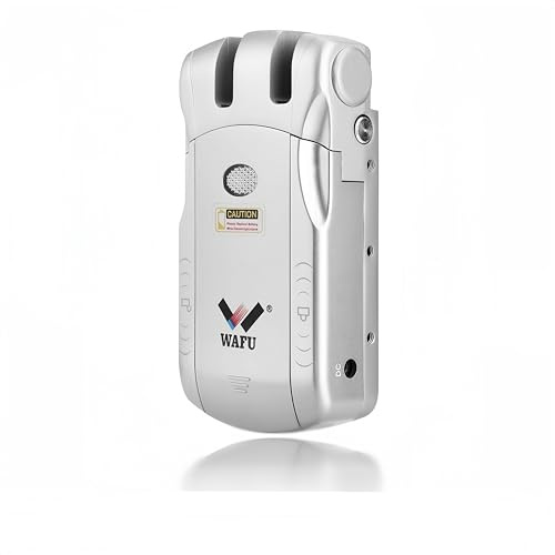 Cerradura de Puerta Inteligente, Wafu 010 para Tuya WiFi Control Remoto Inalámbrico Cerradura de Puerta Inteligente Invisible Sin Bloqueo de Toque de Tecla