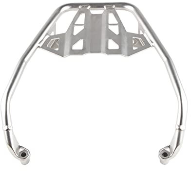 Motorcycle Luggage Support Rack For BMW R1200GS R1250GS For LC For ADV R 1200GS 1250GS For Adventure Rear Luggage Top Case Rack Bracket Stainless Steel Short Trunk Support (Color : Silver)