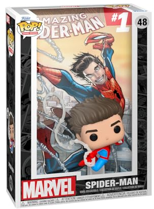 Funko Pop! Cubierta de Comic: Marvel - The Amazing Spider-Man #1 - Figura de Vinilo Coleccionable - Juguetes para Niños y Adultos - Fans de Marvel - Figura Modelo para Coleccionistas