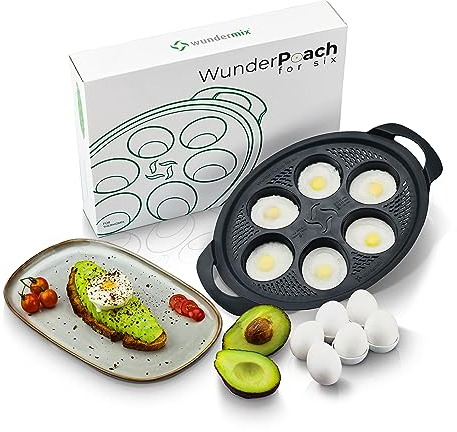 Wundermix - WunderPoach® for six • Pochiereinsatz für Thermomix • Eier pochieren im TM • Pochierte Eier • Egg Boiler • Thermomix Zubehör • Eierkocher für 6 Eier