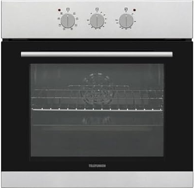 TELEFUNKEN Four encastrable catalyse TFKFM65I2, 65 litres, Chaleur brassée, Minuteur