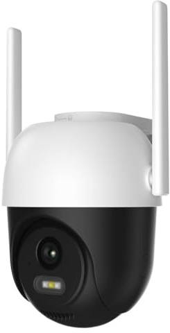 ARENTI OP1 4 MP Dual Band WiFi Dome, telecamera di sorveglianza con funzione girevole e inclinazione, monitoraggio automatico e doppio sistema di allarme