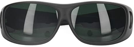 Schweißbrille, Schweißbrille, Leichte und Kratzfeste UV-Schutzbrille, PC-Nylon Zum Schweißen und Argon-Lichtbogenschweißen (Dunkelgrün IR5.0)