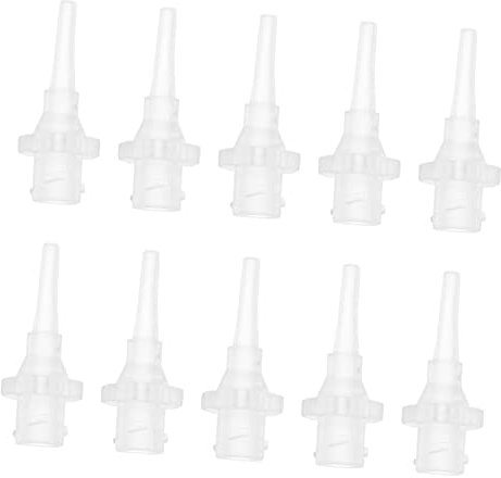 Gogogmee 100stücke Ohrreiniger-einwegspitzen Ersatz-ohrreiniger-röhrchen Aus Hochwertigem Pvc-material Für Effektive Ohr-wachspülung Und Reinigung