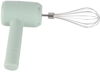Batteur à main électrique rechargeable sans fil - Batteur automatique - Petite crème à fouetter - Mélangeur domestique - Chargement USB - Bleu clair - Rose clair - Kabellos (pâle