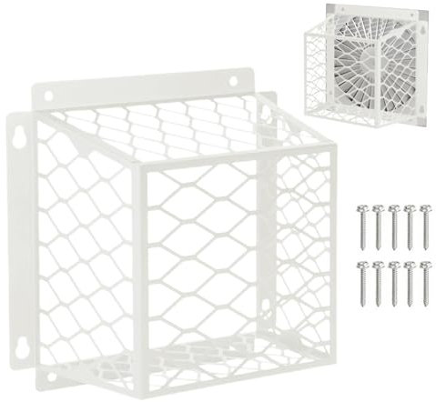 Protection d'échappement anti-oiseaux, grille d'aération extérieure, acier galvanisé, étui de protection résistant à l'usure, housses d'extérieur pour sèche-linge de 3 à 4 pouces, résistant aux