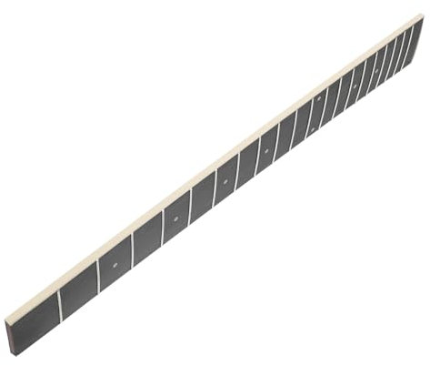 LRXIYODE Tastiera Chitarra Legno Sostituzione Fingerboard per Chitarra Acustica e Ukulele Facile Installazione e Stabilità Accessorio per Musicisti con Bianco e