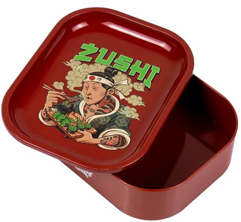 Genérico Caja de Metal con Bandeja de Liar 'Zushi'