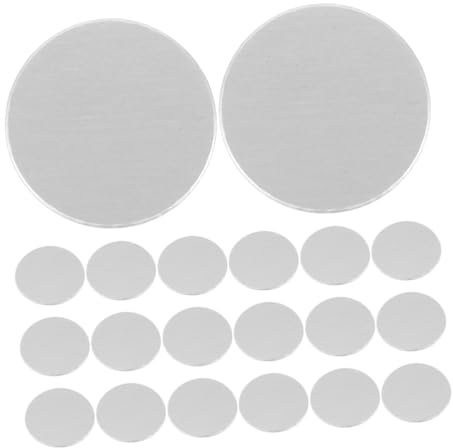 OATIPHO 300pièces Joint Étanchéité Pour Bouteille Disque Étanchéité Aluminium Joint Intérieur Anti-fuite Pour Bouteilles Plastiques Pe Couvercle Pour Cosmétiques