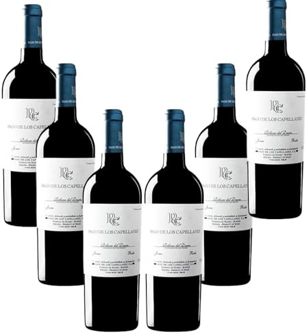 Pago de los Capellanes Roble – Vino Tinto - Nueva Añada 2024 | 75 cl | D.O. Ribera del Duero | Crianza en barrica | Equilibrado y afrutado - 6 Botellas 75cl