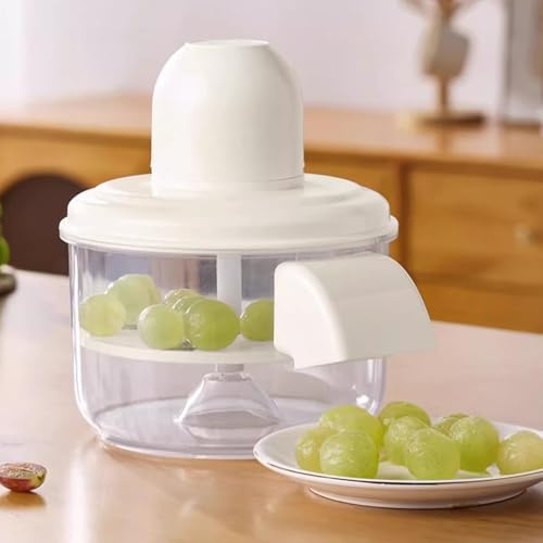 Pelador eléctrico de uvas, herramienta automática de frutas, recargable, para frutas pequeñas como tomates y cerezas
