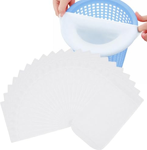 Lot de 20 Chaussettes Skimmer Piscine Réutilisables – Filtres Pré-Skimmer en Nylon Élastique avec Maillage Ultra-Fin pour Capter les Débris et Saletés – Accessoires pour Piscines Creusées et Hors-Sol
