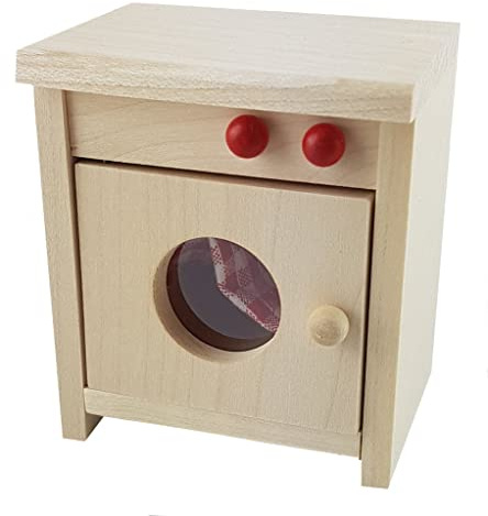 Rülke Holzspielzeug 22286 Waschautomat Rustikal