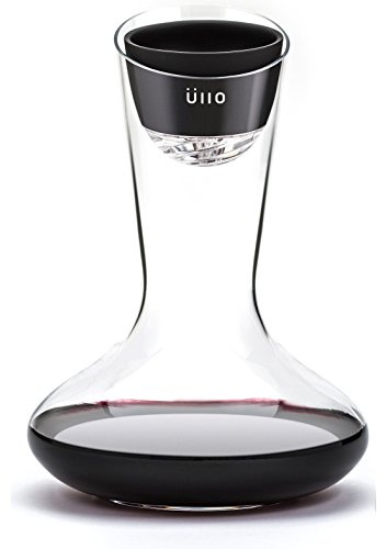 Üllo - Set decanter + purificatore per vino, base espositore, da viaggio